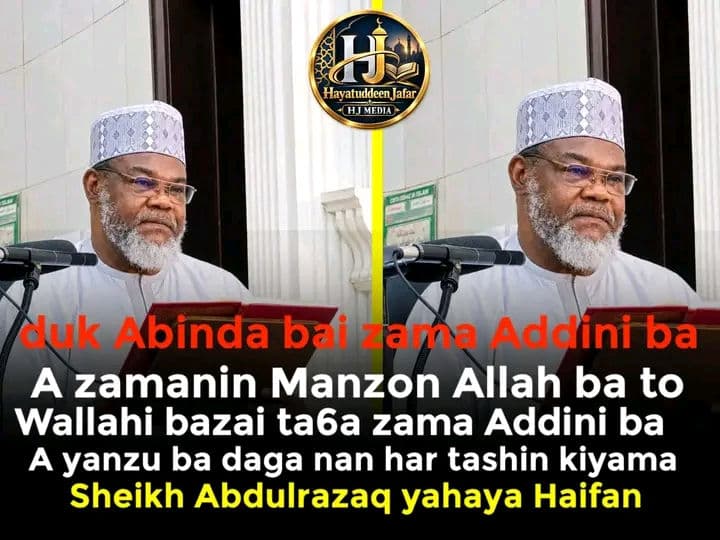 sheikh Abdulrazaq yahaya Haifan