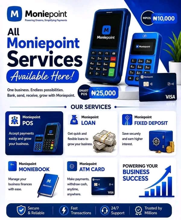 📢 SAƘO GA MASU SANA’AR POS
💡 POS ba wai cire kuɗi kaɗai ba ne — kasuwanci ne da ke buƙatar tsari da amana.
A matsayina na Business Relationship Manager, ina tunatar da ku da ku: ✅ Kula da kuɗin kasuwancinku da kyau
✅ Guji haɗa kuɗin kasuwanci da na kanku
✅ Riƙa yin bayanan dukkan transactions
✅ Kula da customer service da amana
✅ Kuma ku riƙa bibiyar ribar kasuwancinku.
Ku tuna: ƙaramin riba kullum ta fi babban riba lokaci-lokaci.

Garba Yusuf 
08069427850