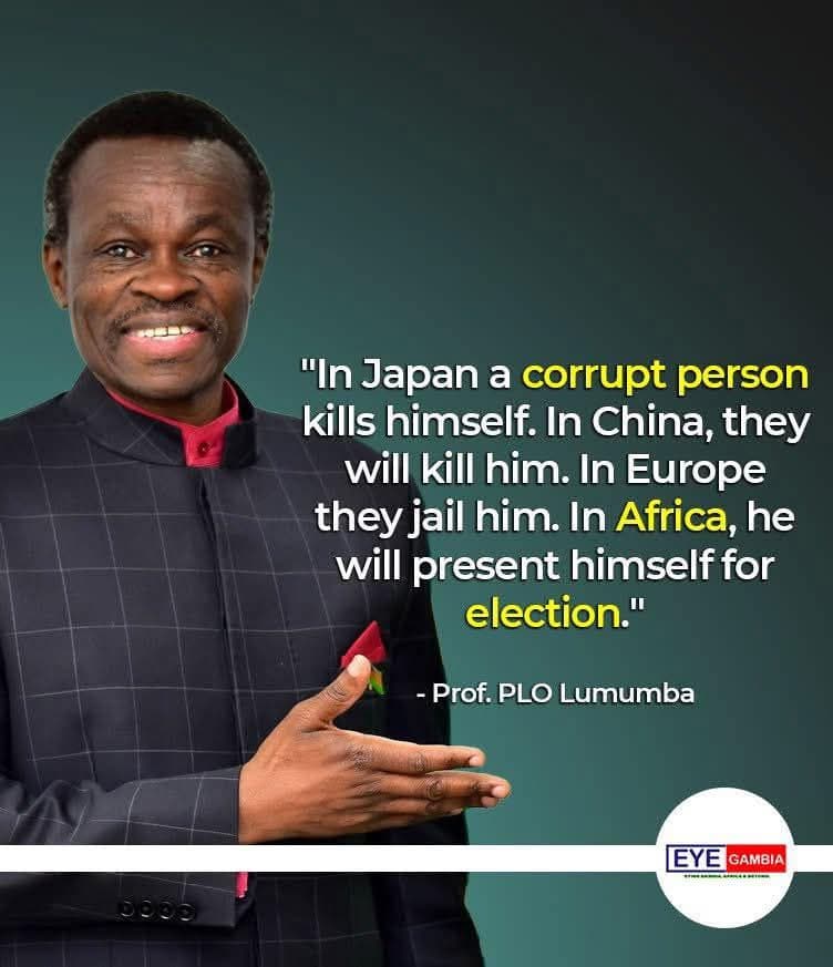 Africa wake up.